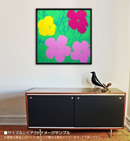 額装品/Sunday B フラワーズ オープンエディション 証明書付/ウォーホル Amazon.co.jp: ポスター アンディ ウォーホル Sunday B Morning